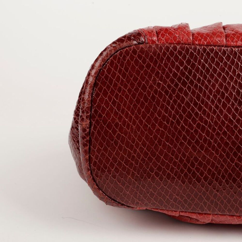 Coin Decorative Python Pattern Tote And Shoulder … - image 8